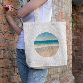 Bolso De Tela Haz tu propia foto de un círculo