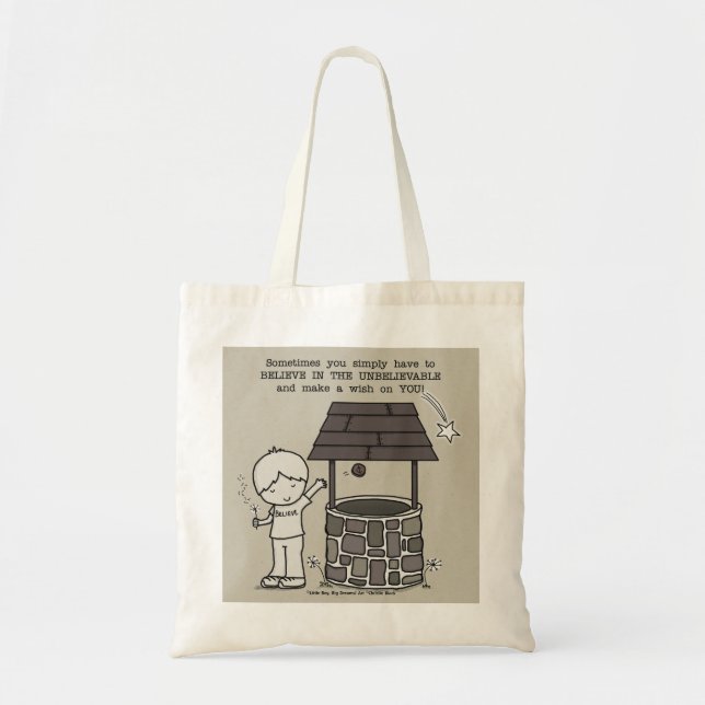 Bolso De Tela ¡Haz un deseo contigo! (Frente)