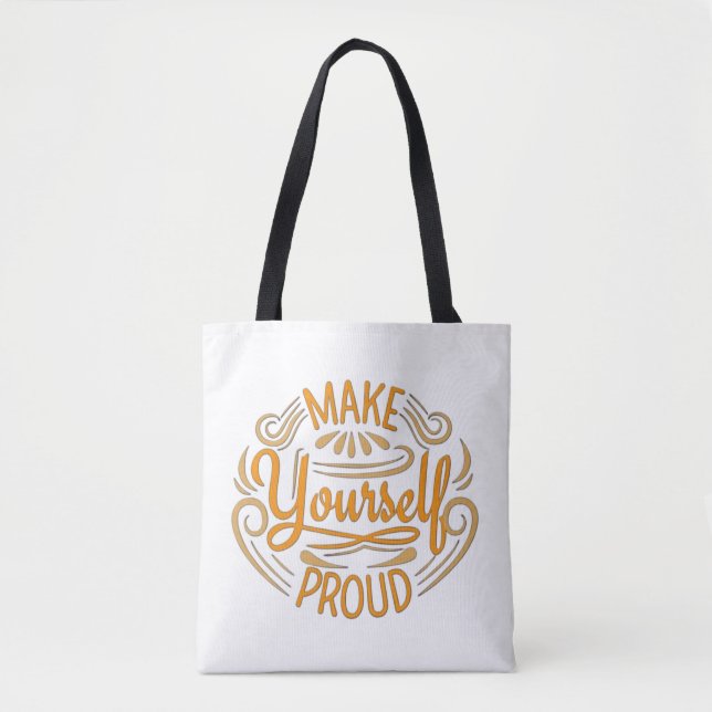Bolso De Tela Hazte Orgulloso (Anverso)