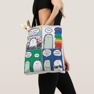Bolso De Tela He aquí — Mi colección de artículos de artesanía