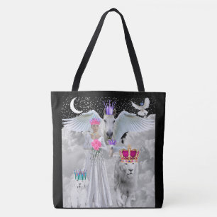 Bolso De Tela He aquí que el novio viene con el Tote de hombros