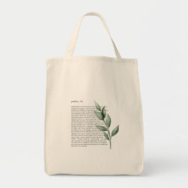 Bolso De Tela He Will Guard You Psalm 91 Grocery Bag