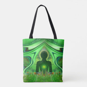 Bolso De Tela Heart Chakra Tote Bag