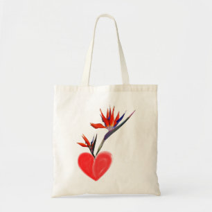 Bolso De Tela Heart Of Paradise Budget Tote
