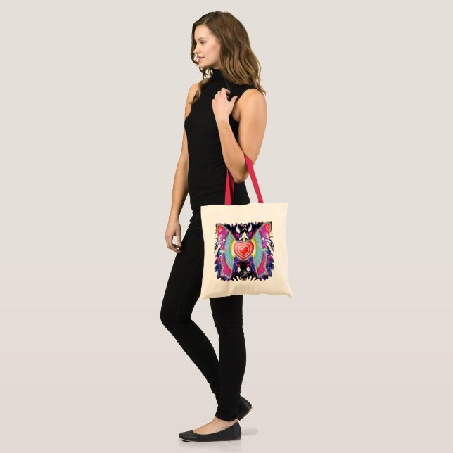 Bolso De Tela Hearts Of Glys Tote Bag (Anverso (modelo))