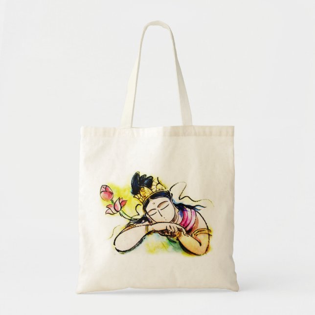 Bolso De Tela Hearts of Kannon / 観音の心 (Frente)