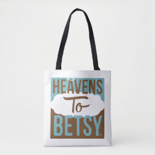 Bolso De Tela Heavens To Betsy