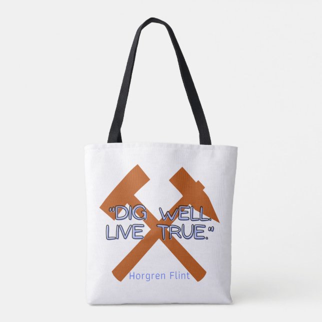 Bolso De Tela Hebrstone Saying - Tote (Reverso)