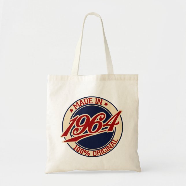Bolso De Tela Hecho En 1964 (Frente)
