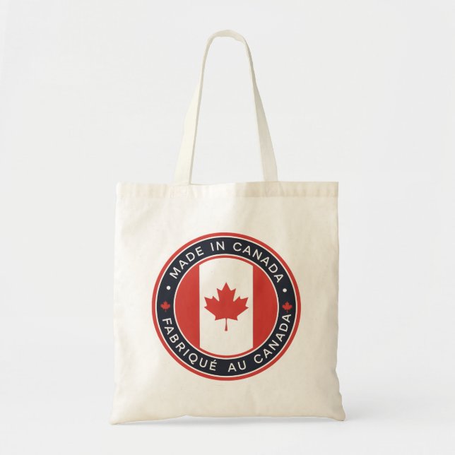 Bolso De Tela Hecho en Canadá (Frente)