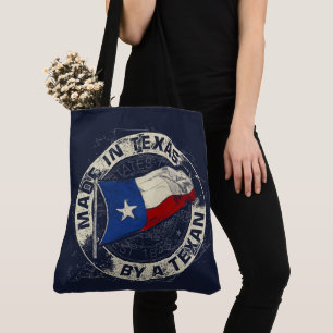 Bolso De Tela Hecho en Texas por un texano