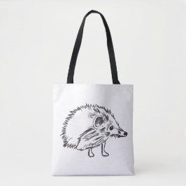 Bolso De Tela Hedgehog Tote Bag