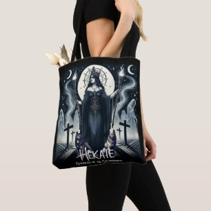 Bolso De Tela Hekate Diosa de las Encrucijadas Espíritus Fantasm