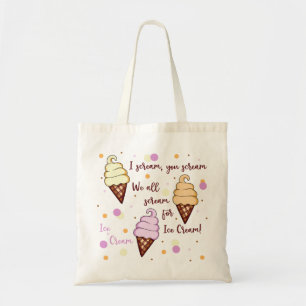 Bolso De Tela Helado