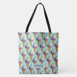 Bolso De Tela Helado