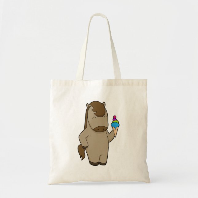 Bolso De Tela Helado de Horse Waffle (Frente)