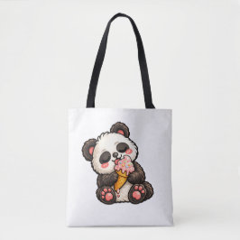 Bolso De Tela Helado de Panda Adorable