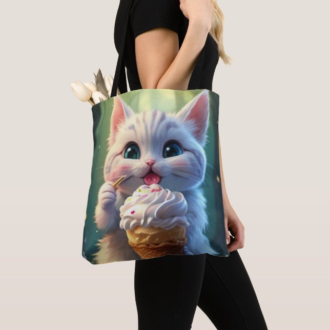Bolso De Tela Helado Kitty (1): (Detalle)