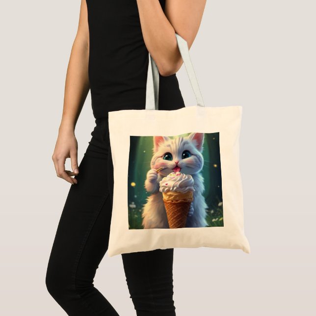 Bolso De Tela Helado Kitty (1): (Anverso (producto))