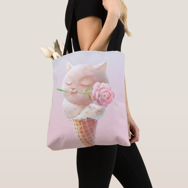 Bolso De Tela Helado Kitty - Rosy & Dreamy (Detalle)