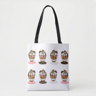 Bolso De Tela Helados Sundaes