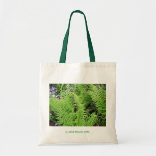 Bolso De Tela Helechos plumosos