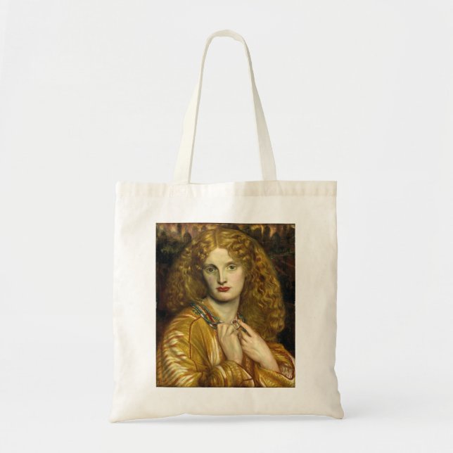 Bolso De Tela Helen de Troy (de Dante Gabriel Rossetti) (Frente)