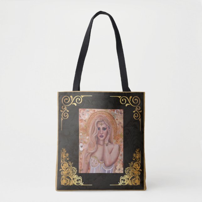 Bolso De Tela Helen de Troy por Renee Lavoie (Anverso)