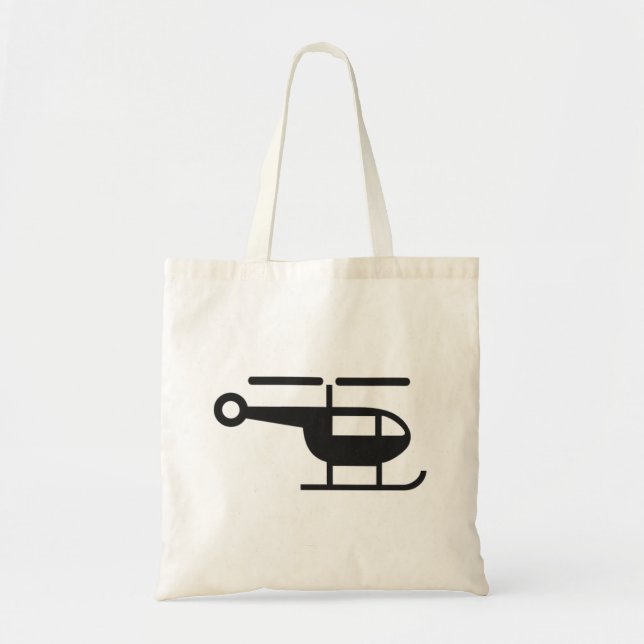 Bolso De Tela Helicóptero (Frente)
