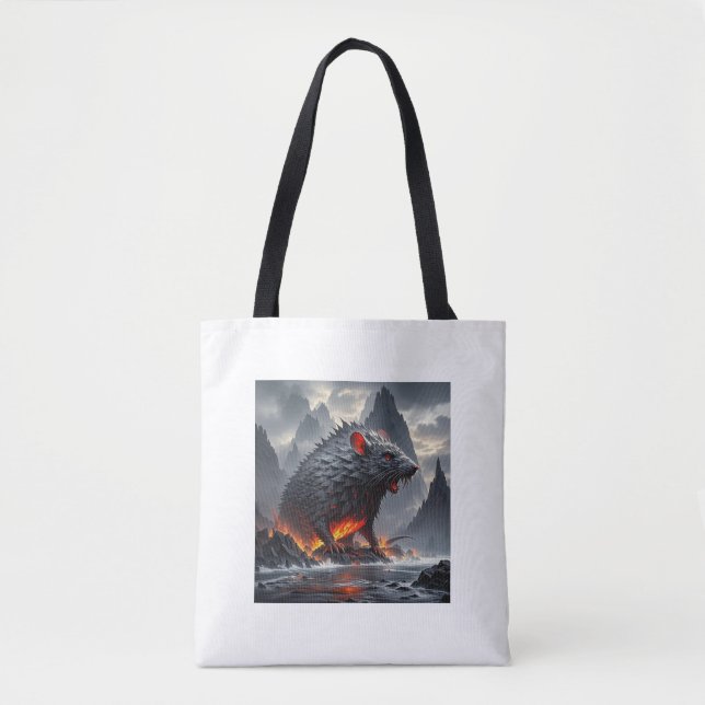 Bolso De Tela Hellfire Rodent Tote Bag (Anverso)