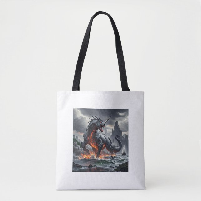 Bolso De Tela Hellfire Unidragon Tote Bag (Anverso)