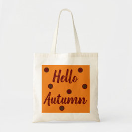 Bolso De Tela Hello Autumn