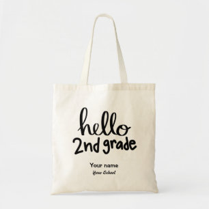 Bolso De Tela Hello Second Grado Tote Bag