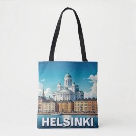 Bolso De Tela Helsinki Finlandia Viaje