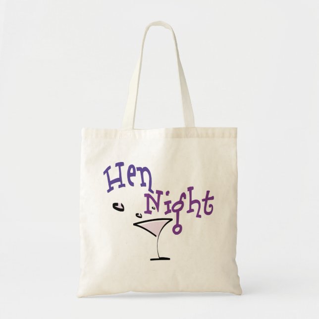 Bolso De Tela Hen Night (Frente)