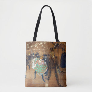 Bolso De Tela Henri de Toulouse-Lautrec - Danza en la Roque