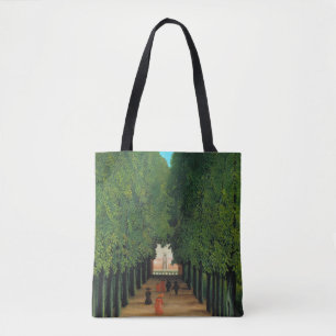 Bolso De Tela Henri Rousseau, Avenida en el parque en Saint Clou