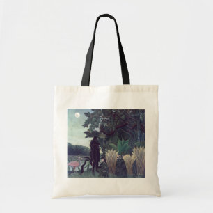 Bolso De Tela Henri Rousseau - El encantador de serpientes