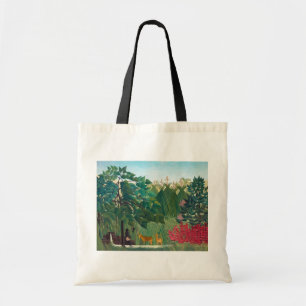 Bolso De Tela Henri Rousseau - La cascada