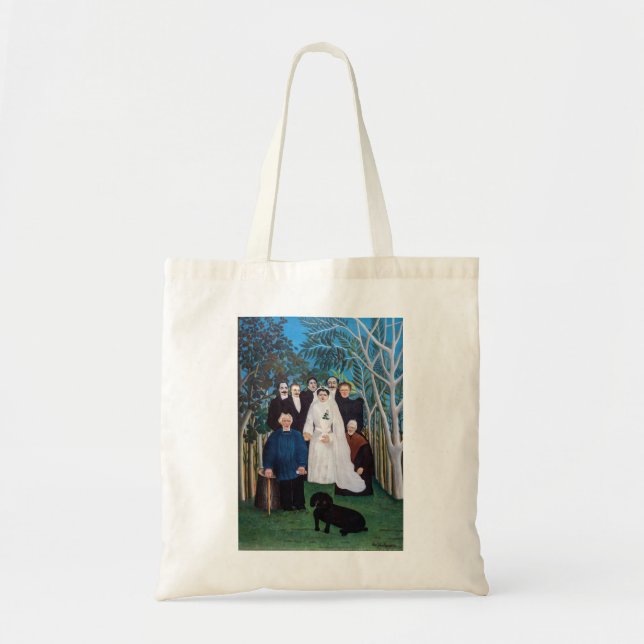 Bolso De Tela Henri Rousseau - La fiesta de la boda (Frente)