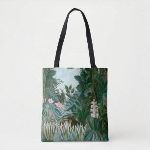 Bolso De Tela Henri Rousseau - La jungla ecuatorial