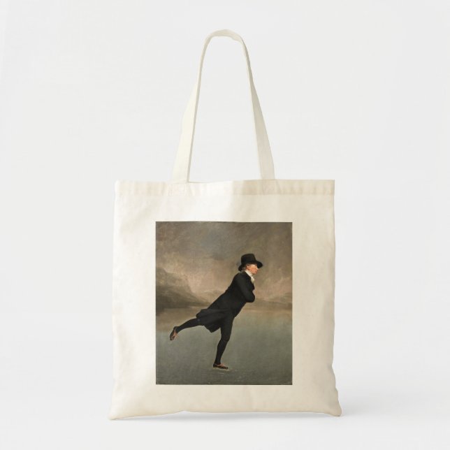 Bolso De Tela Henry Raeburn - El Ministro de Patinaje (Frente)
