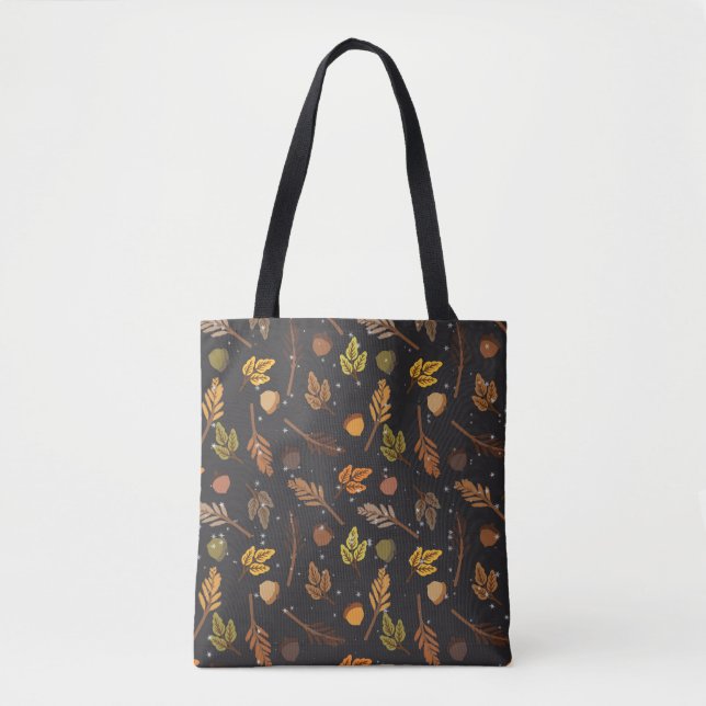 Bolso De Tela Her Four Seasons – Autumn Pattern (Anverso)