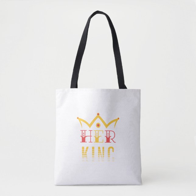Bolso De Tela Her King (Anverso)