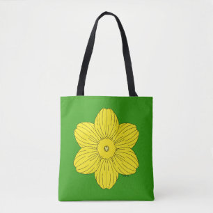 Bolso De Tela Heraldic Daffodil