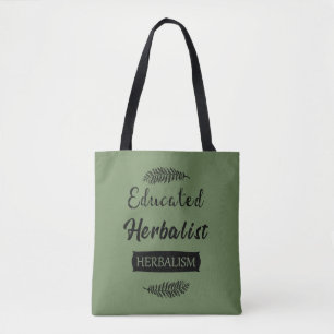 Bolso De Tela Herbalista educado