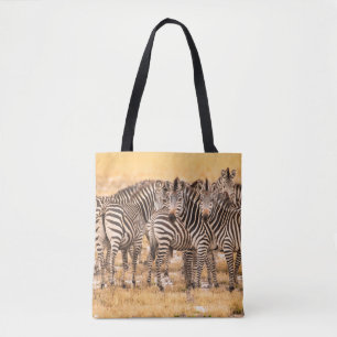 BOLSO DE TELA HERD DE ZEBRAS