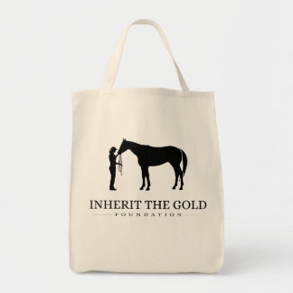Bolso De Tela Herede el tote del logotipo de la fundación del