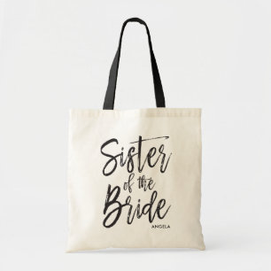 Bolso De Tela Hermana de la boda de encargo del estilo de la