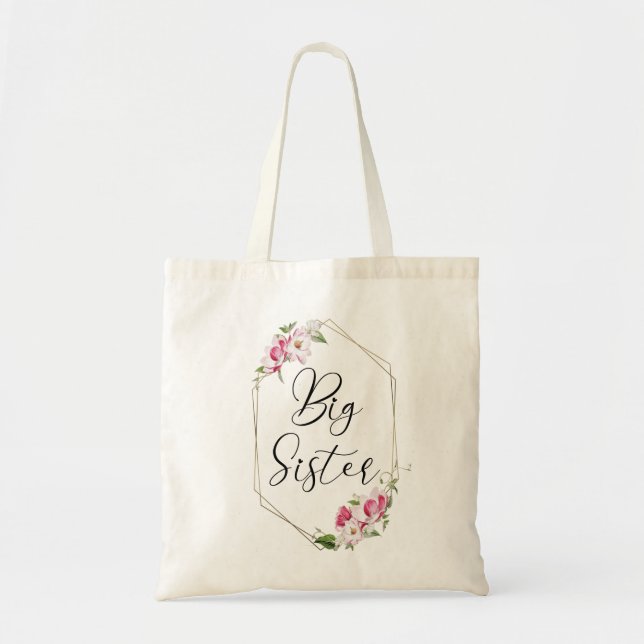 Bolso De Tela Hermana Mayor Adorable (Frente)